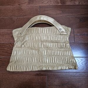 Princess Acc yellow faux leather purse